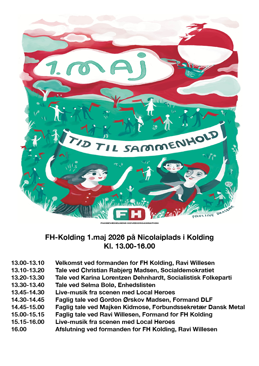 1. maj 2026 FH arrangement